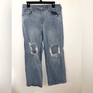 High rise baggy jeans- wild fable